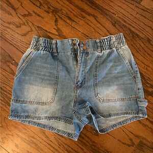 Almost Famous Light Blue Denim Shorts